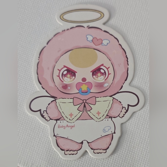 Baby Three Good Baby Series Plush Pendant  "Angel Baby" - Picture 3 of 16